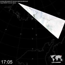 Level 1B Image at: 1705 UTC