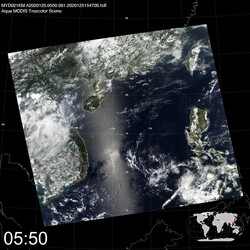 Level 1B Image at: 0550 UTC