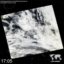 Level 1B Image at: 1705 UTC