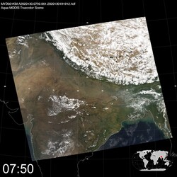 Level 1B Image at: 0750 UTC