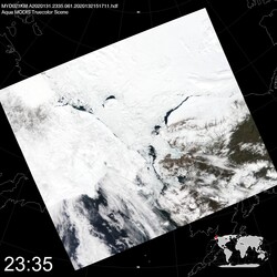 Level 1B Image at: 2335 UTC