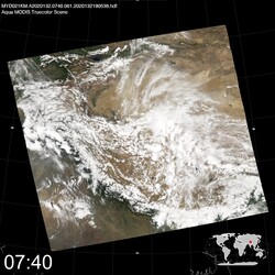 Level 1B Image at: 0740 UTC