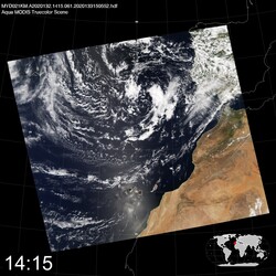 Level 1B Image at: 1415 UTC