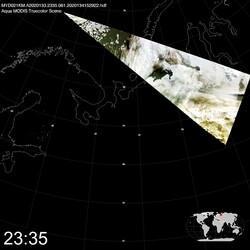 Level 1B Image at: 2335 UTC