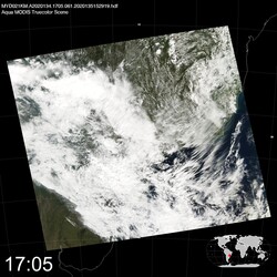 Level 1B Image at: 1705 UTC