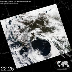 Level 1B Image at: 2225 UTC