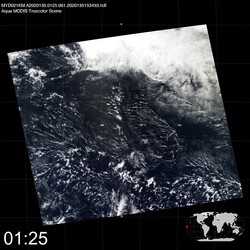 Level 1B Image at: 0125 UTC