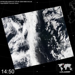 Level 1B Image at: 1450 UTC