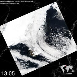 Level 1B Image at: 1305 UTC