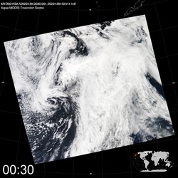 Level 1B Image at: 0030 UTC