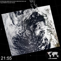 Level 1B Image at: 2155 UTC