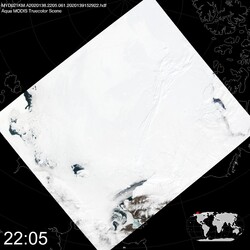 Level 1B Image at: 2205 UTC