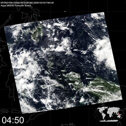 Level 1B Image at: 0450 UTC