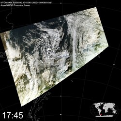 Level 1B Image at: 1745 UTC