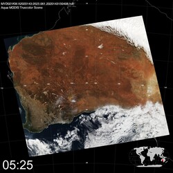 Level 1B Image at: 0525 UTC