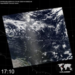 Level 1B Image at: 1710 UTC