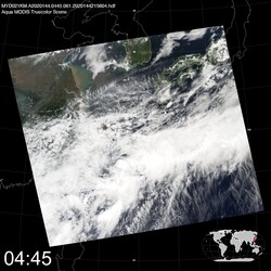 Level 1B Image at: 0445 UTC