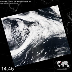 Level 1B Image at: 1445 UTC