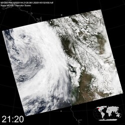 Level 1B Image at: 2120 UTC