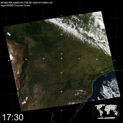 Level 1B Image at: 1730 UTC