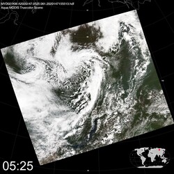 Level 1B Image at: 0525 UTC