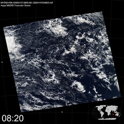 Level 1B Image at: 0820 UTC