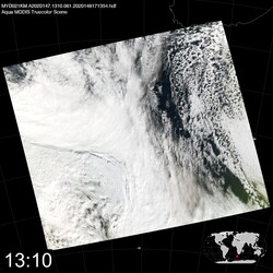 Level 1B Image at: 1310 UTC