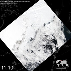 Level 1B Image at: 1110 UTC