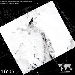 Level 1B Image at: 1605 UTC