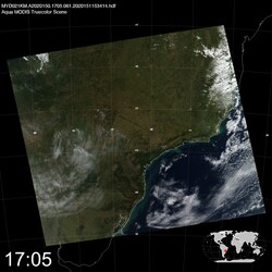 Level 1B Image at: 1705 UTC