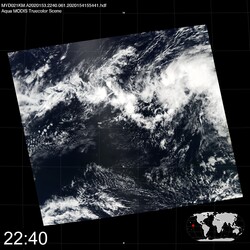 Level 1B Image at: 2240 UTC