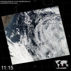 Level 1B Image at: 1115 UTC