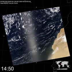 Level 1B Image at: 1450 UTC