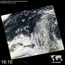 Level 1B Image at: 1610 UTC