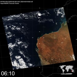 Level 1B Image at: 0610 UTC