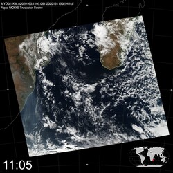 Level 1B Image at: 1105 UTC