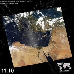 Level 1B Image at: 1110 UTC