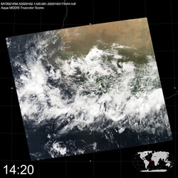 Level 1B Image at: 1420 UTC