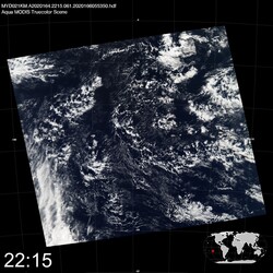 Level 1B Image at: 2215 UTC