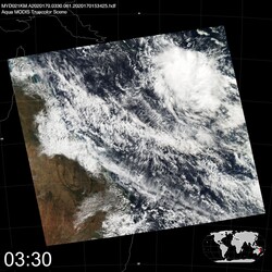 Level 1B Image at: 0330 UTC