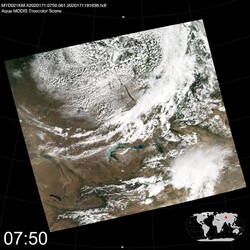 Level 1B Image at: 0750 UTC