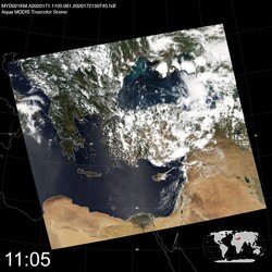 Level 1B Image at: 1105 UTC