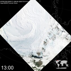 Level 1B Image at: 1300 UTC