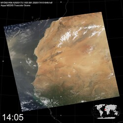 Level 1B Image at: 1405 UTC