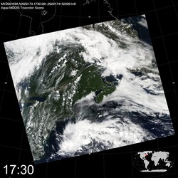 Level 1B Image at: 1730 UTC