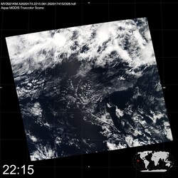 Level 1B Image at: 2215 UTC