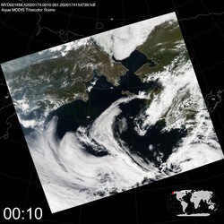 Level 1B Image at: 0010 UTC