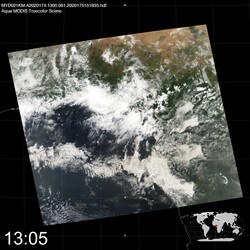 Level 1B Image at: 1305 UTC