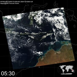 Level 1B Image at: 0530 UTC