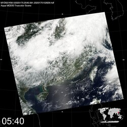 Level 1B Image at: 0540 UTC